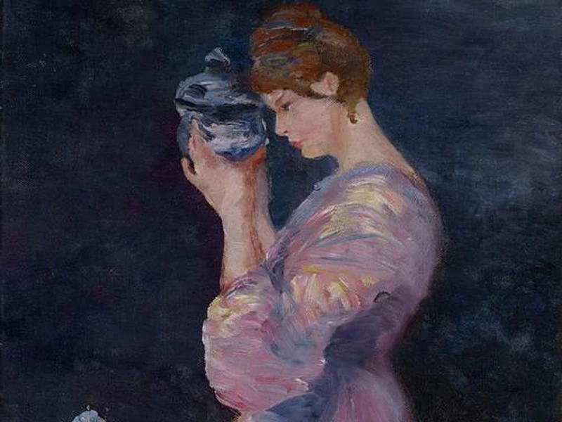 1877-Katherine Sophie Dreier - La ciotola blu, 1911